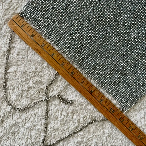 NWT Bodyrage Silver Chainmail Halter Top OSFM Clubwear Sexy New - Picture 5 of 9